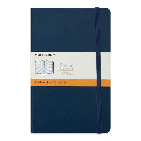 Moleskine Classic Hard Cover Ruled Notebooks