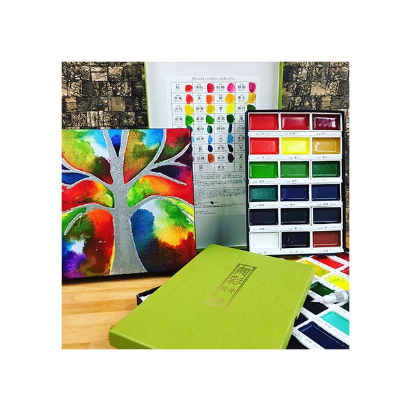 Kuretake Gansai Tambi Watercolour Sets