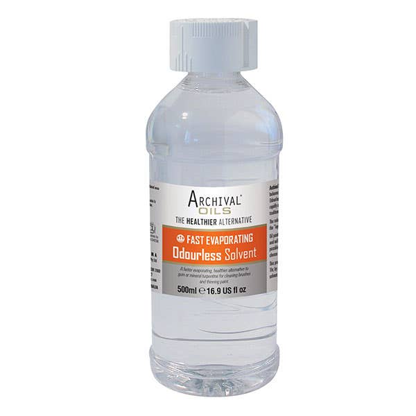 Archival Odourless Fast Evaporating Solvents