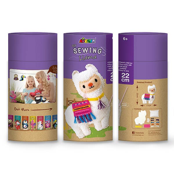 Avenir DIY Sewing Llama Kit