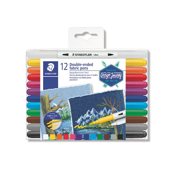 STAEDTLER Double-Ended Fabric Pen Set