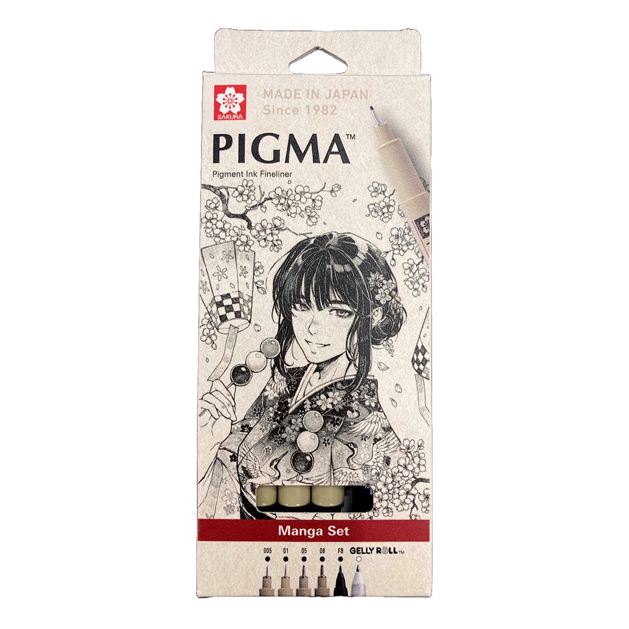 Sakura Pigma Micron Manga Pen Set