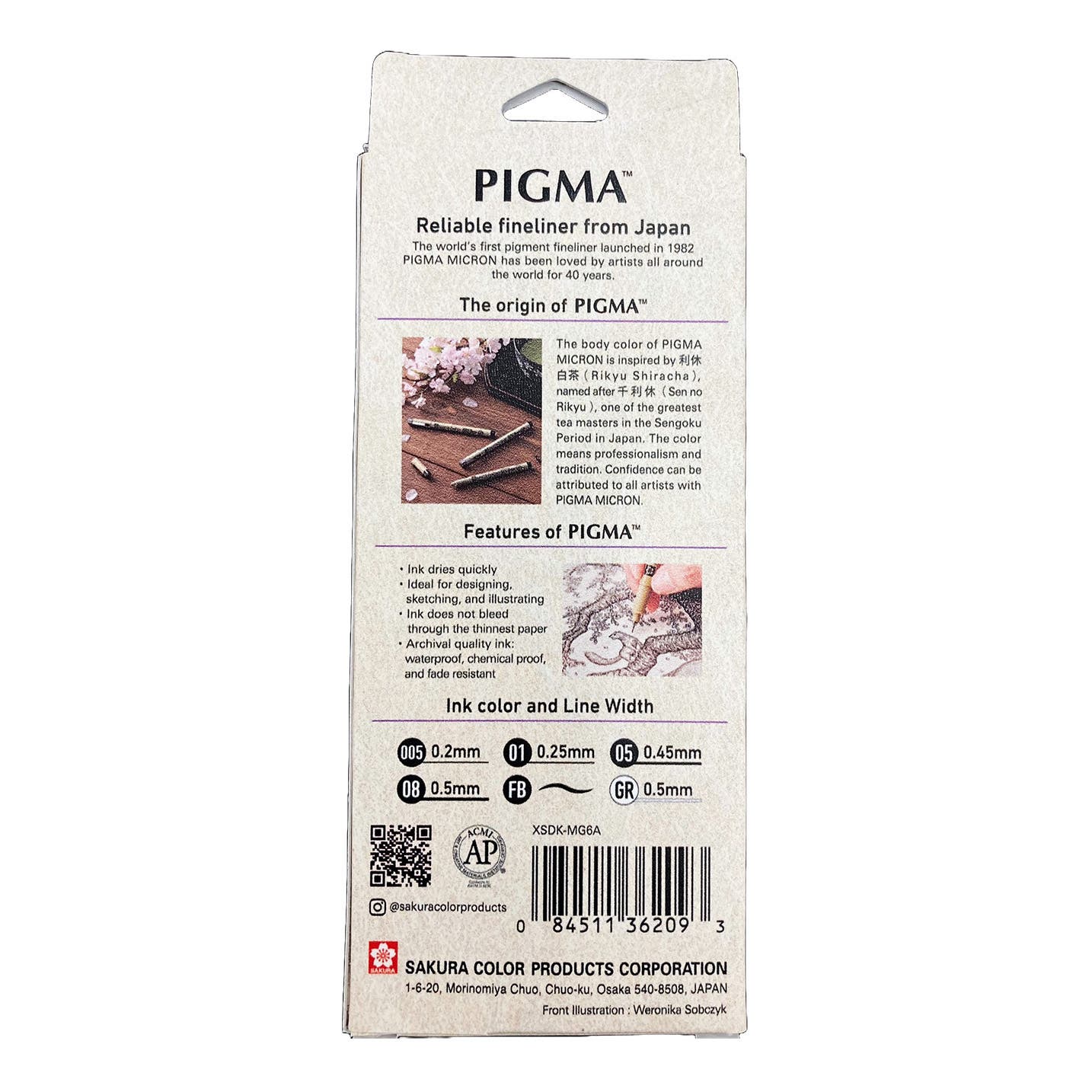 Sakura Pigma Micron Manga Pen Set