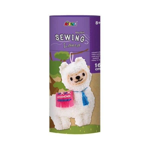 Avenir Sewing Llama Key Chain Kit