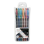 Pentel Hybrid Dual Metallic Gel Pen Set