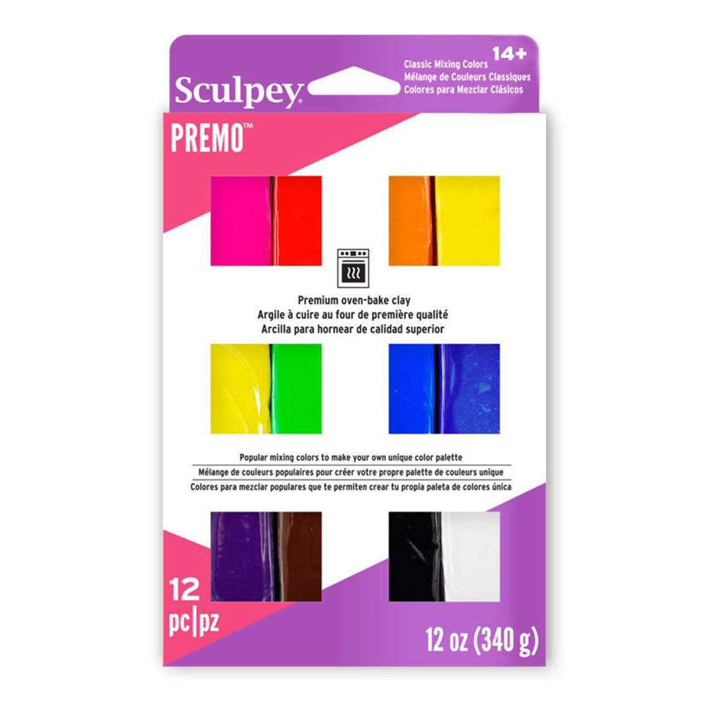 Sculpey Premo Modelling Clay Sampler Set