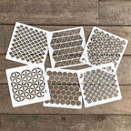 Shamrock Geometric Stencil Set