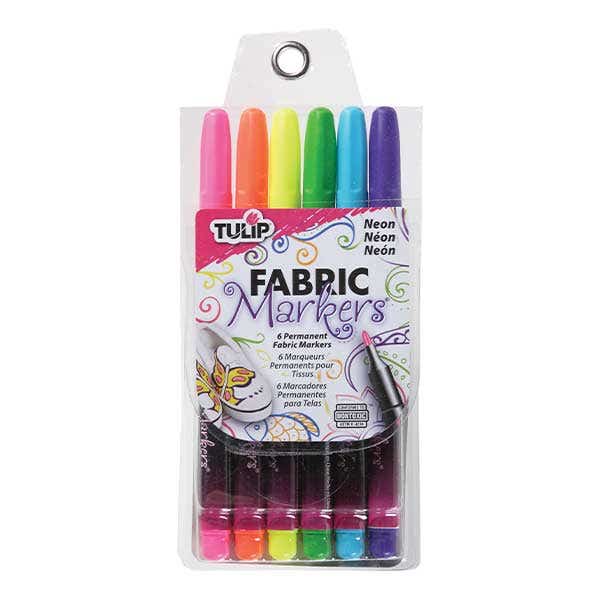 Tulip Fabric Marker Neon Set