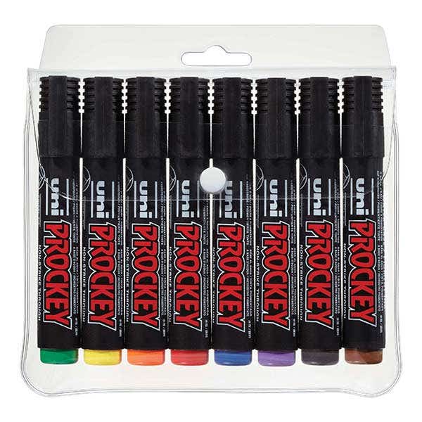 Uni Prockey Permanent Marker Sets