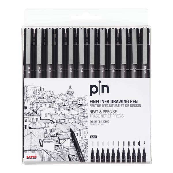uni Pin 200 Fineliner Sets