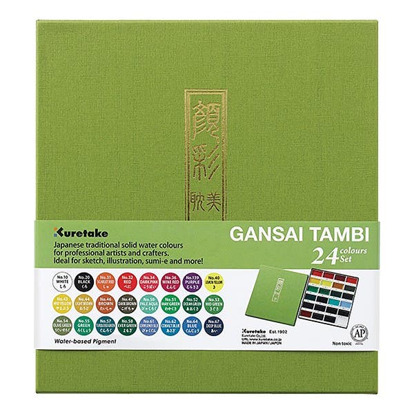 Kuretake Gansai Tambi Watercolour Sets