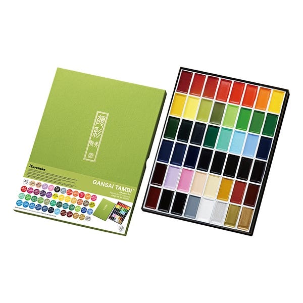 Kuretake Gansai Tambi Watercolour Sets