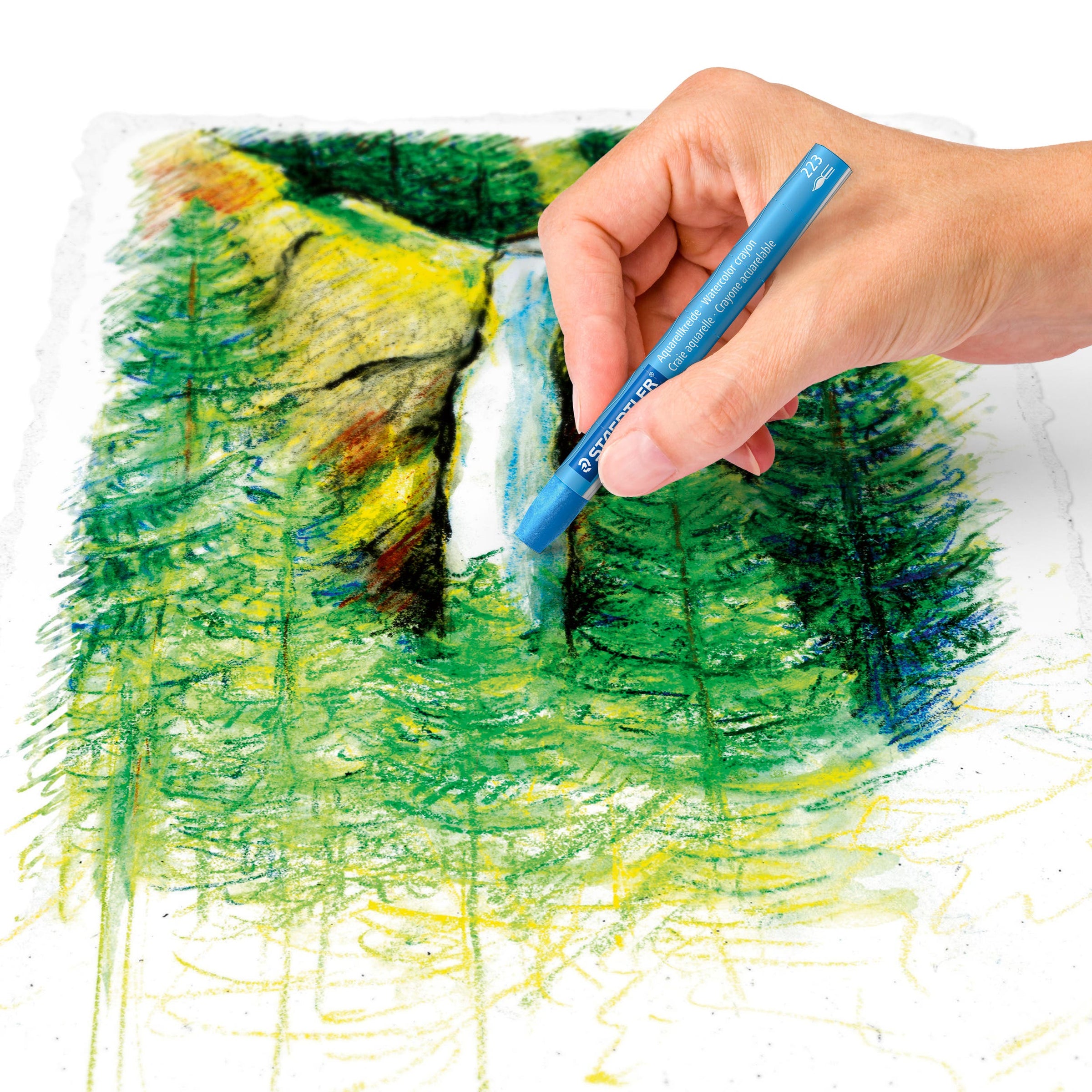 STAEDTLER Watercolour Crayons Box