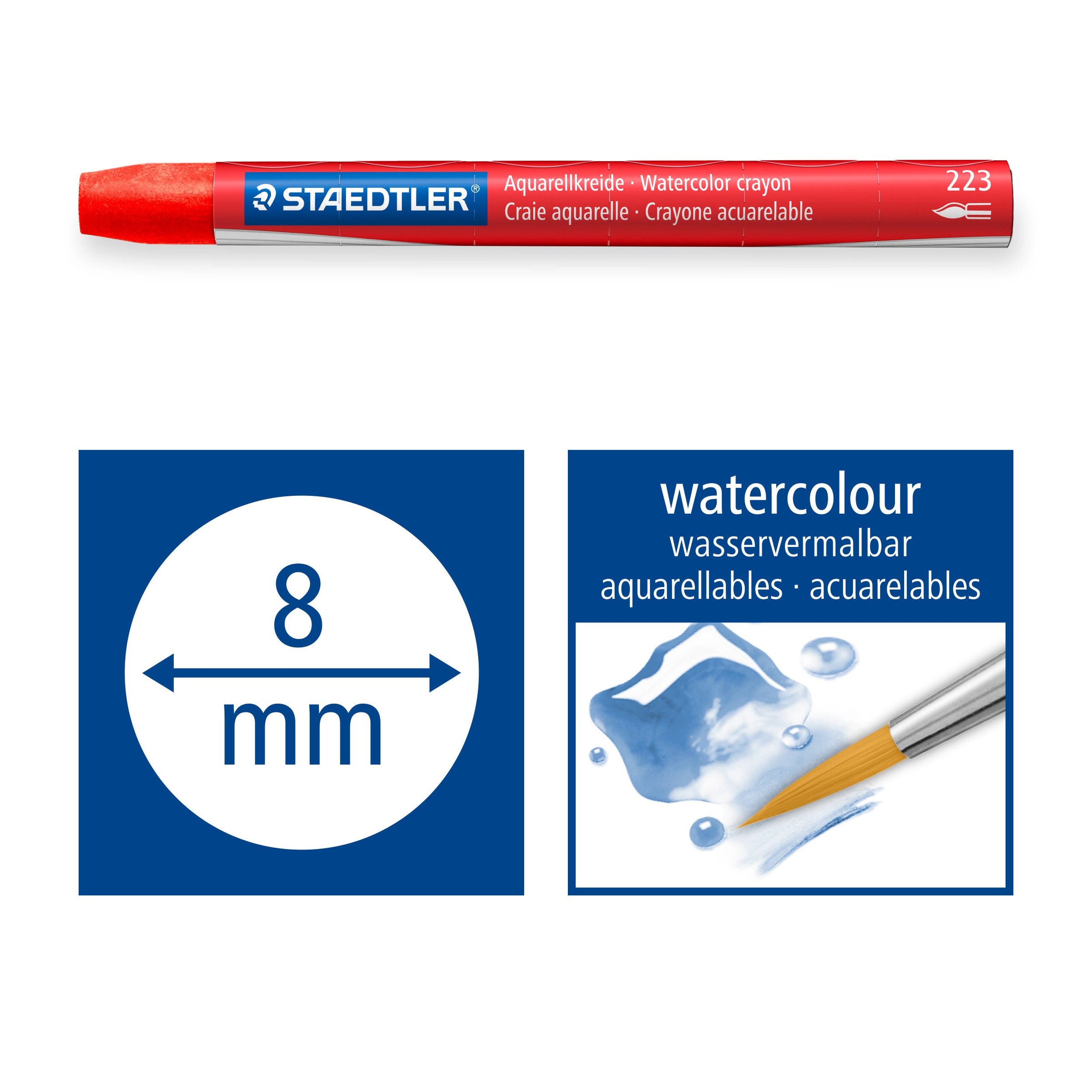 STAEDTLER Watercolour Crayons Box