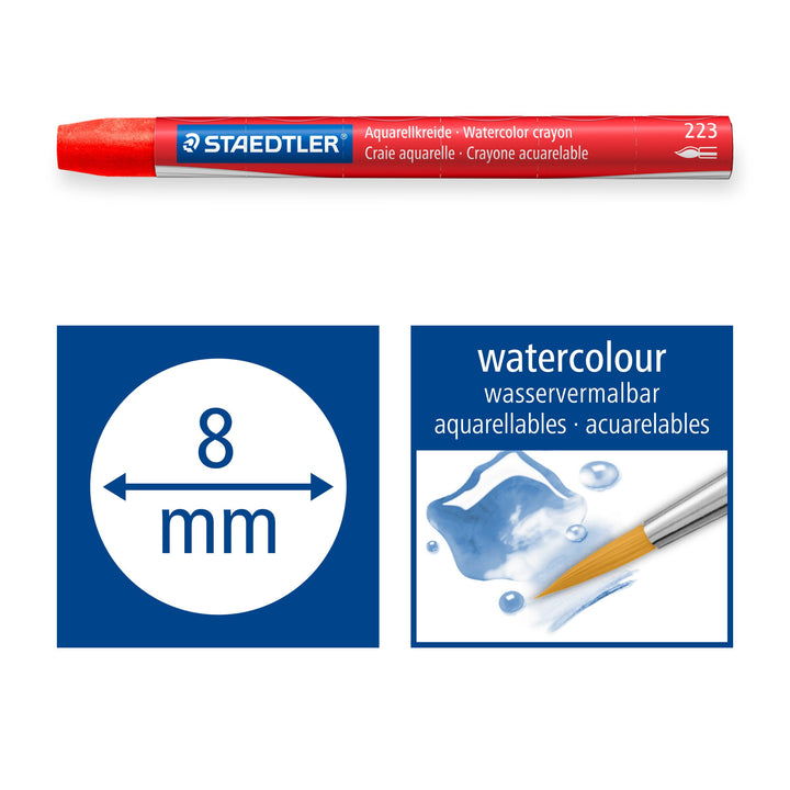 STAEDTLER Watercolour Crayons Box