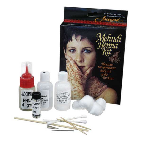 Jacquard Body Art Mehndi Henna Art Kit