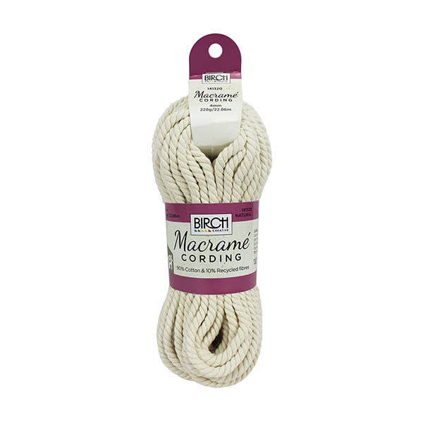 Birch Macrame Cord Hanks