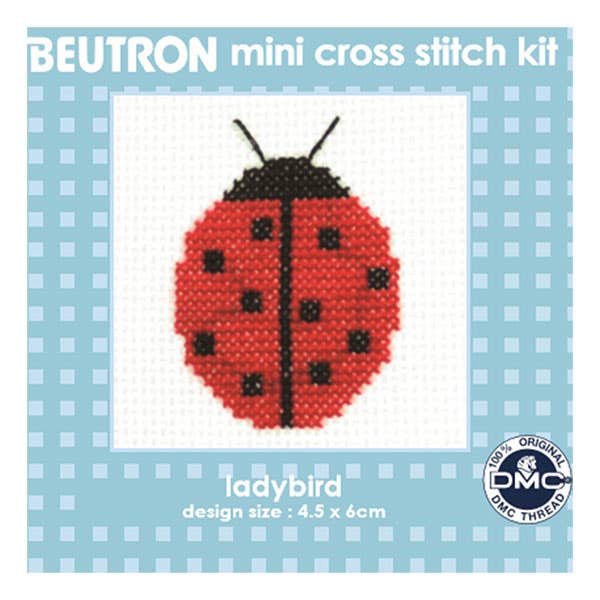 Beutron Ladybug Cross Stitch Kit