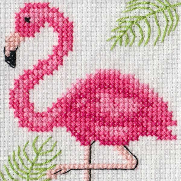 Beutron Flamingo Cross Stitch Kit