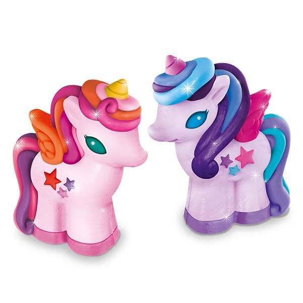 4M Mould & Paint 3D Glitter Unicorns Kit