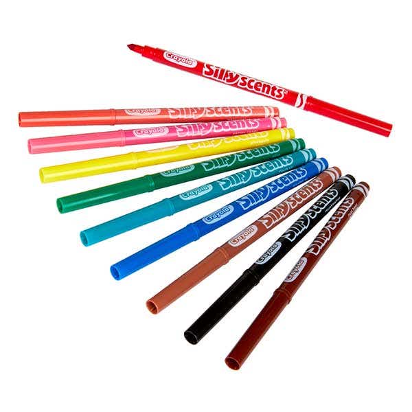 Crayola Silly Scents Slim Markers Pack 10