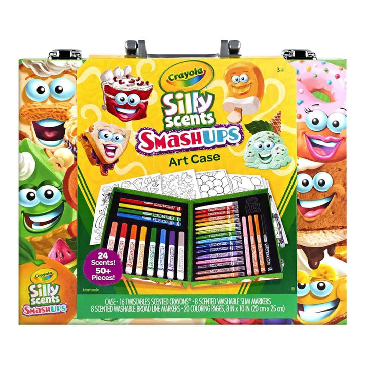 Crayola Silly Scents Smash Ups Art Case