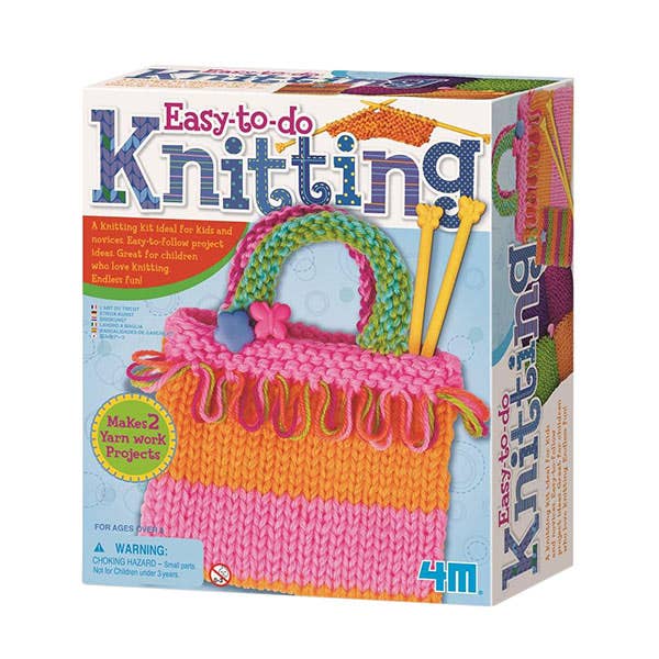 4M Easy To Do Knitting Kit
