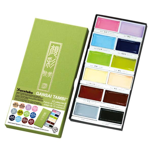 Kuretake Gansai Tambi Watercolour Sets