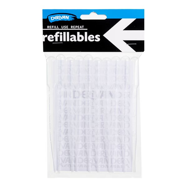 Derivan Refillables Plastic Pipettes