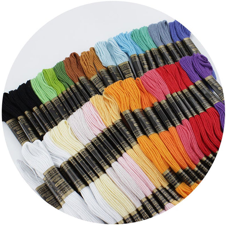 Stitch Garden Embroidery Thread 8m Pack 50 Assorted Colours