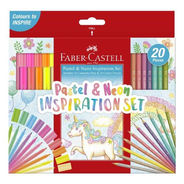 Faber-Castell Pastel & Neon Inspiration Set