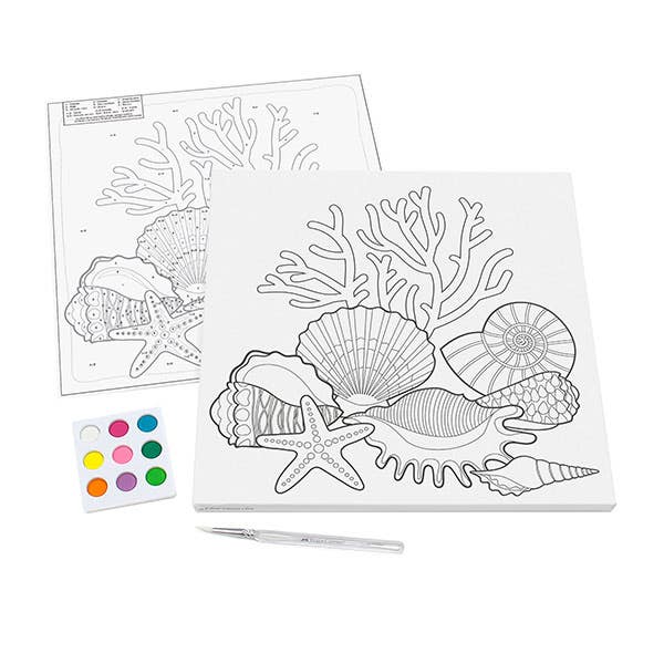 Faber-Castell Watercolour Paint By Numbers (Coastal)