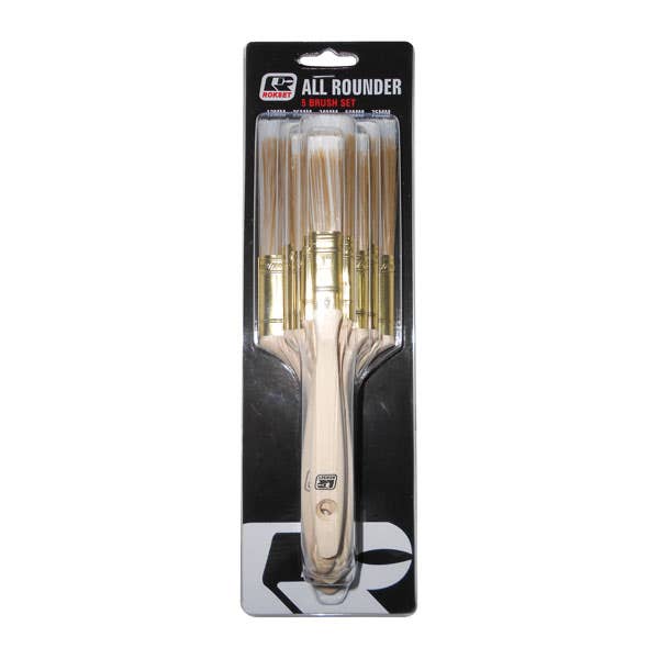 Rokset All Rounder Varnish Brush Set