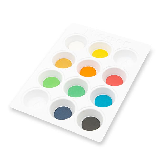 Micador Tempera Disc Painting Set