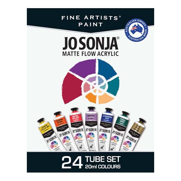 Jo Sonja's Matte Flow Acrylic Paint Set