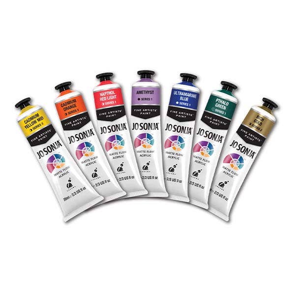 Jo Sonja's Matte Flow Acrylic Paint Set