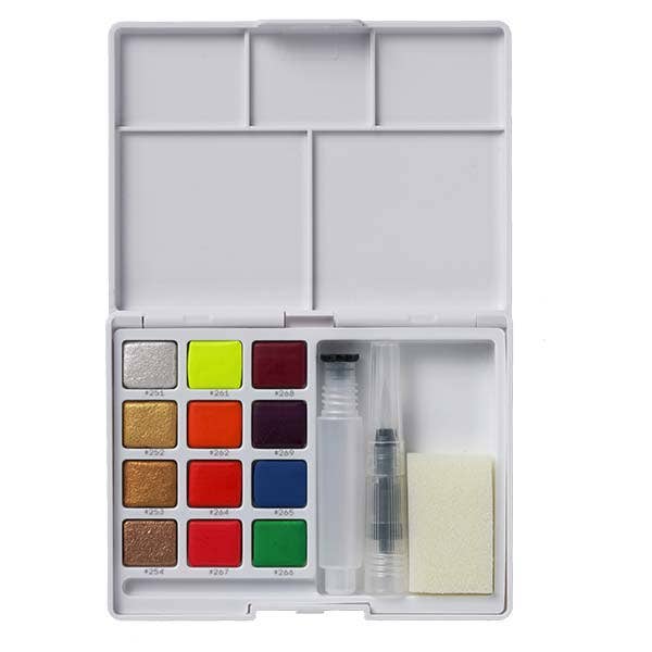 Sakura Koi Watercolour Creative Colours Pocket Field Sketch Box