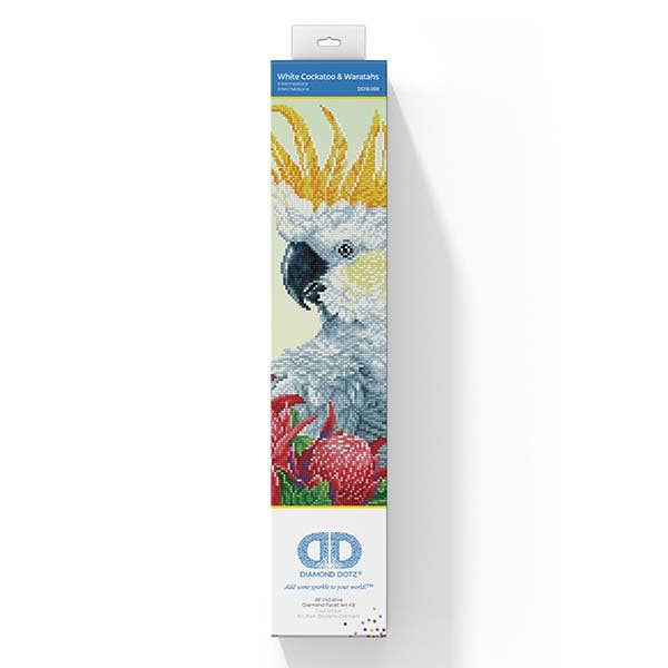 Diamond Dotz Carlie Edwards Design Cockatoo and Waratah Kit