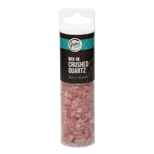 Glass Coat Resin Mix-In Quartz Crush