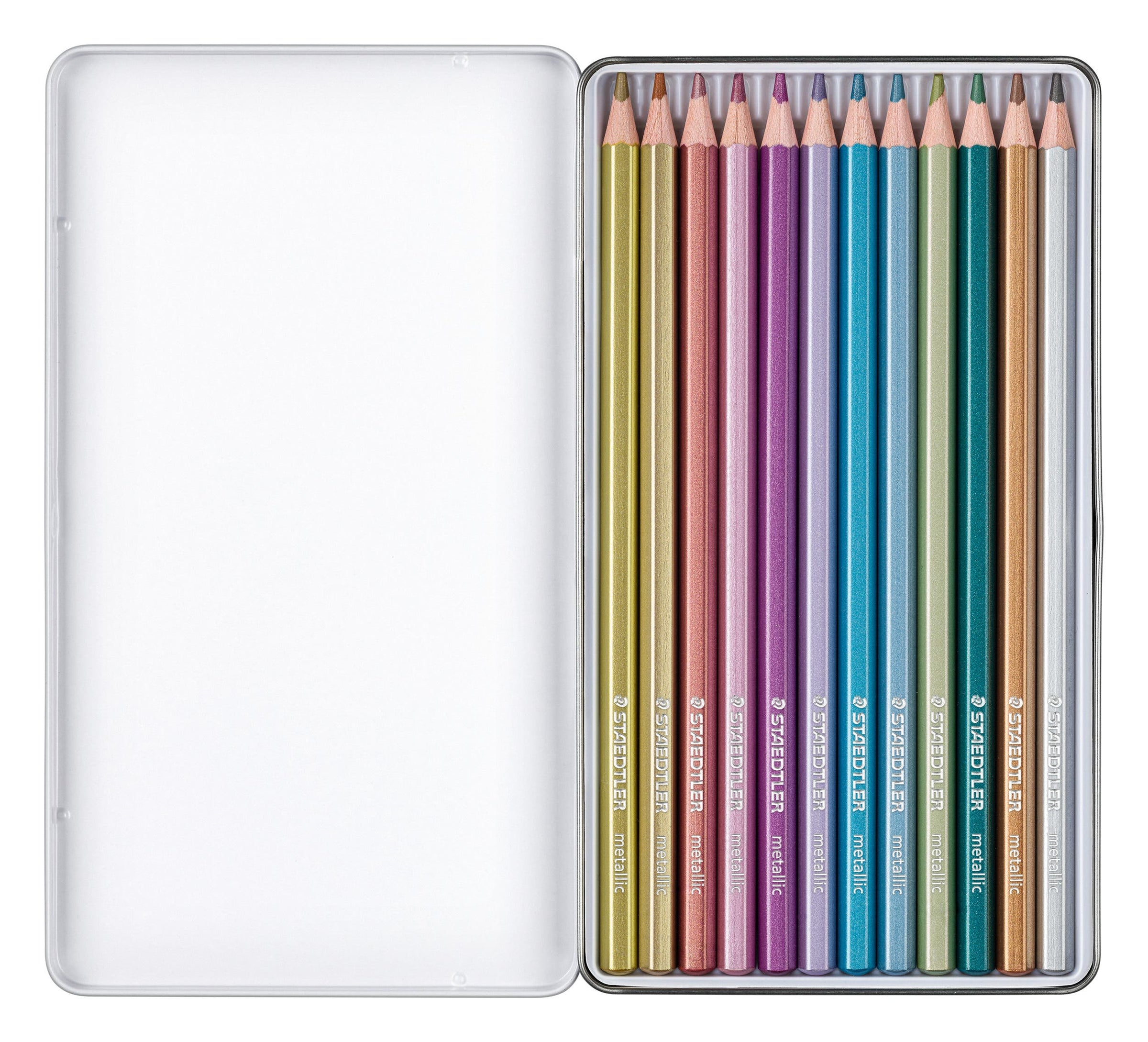 STAEDTLER Design Journey Metallic Colour Pencil Tin