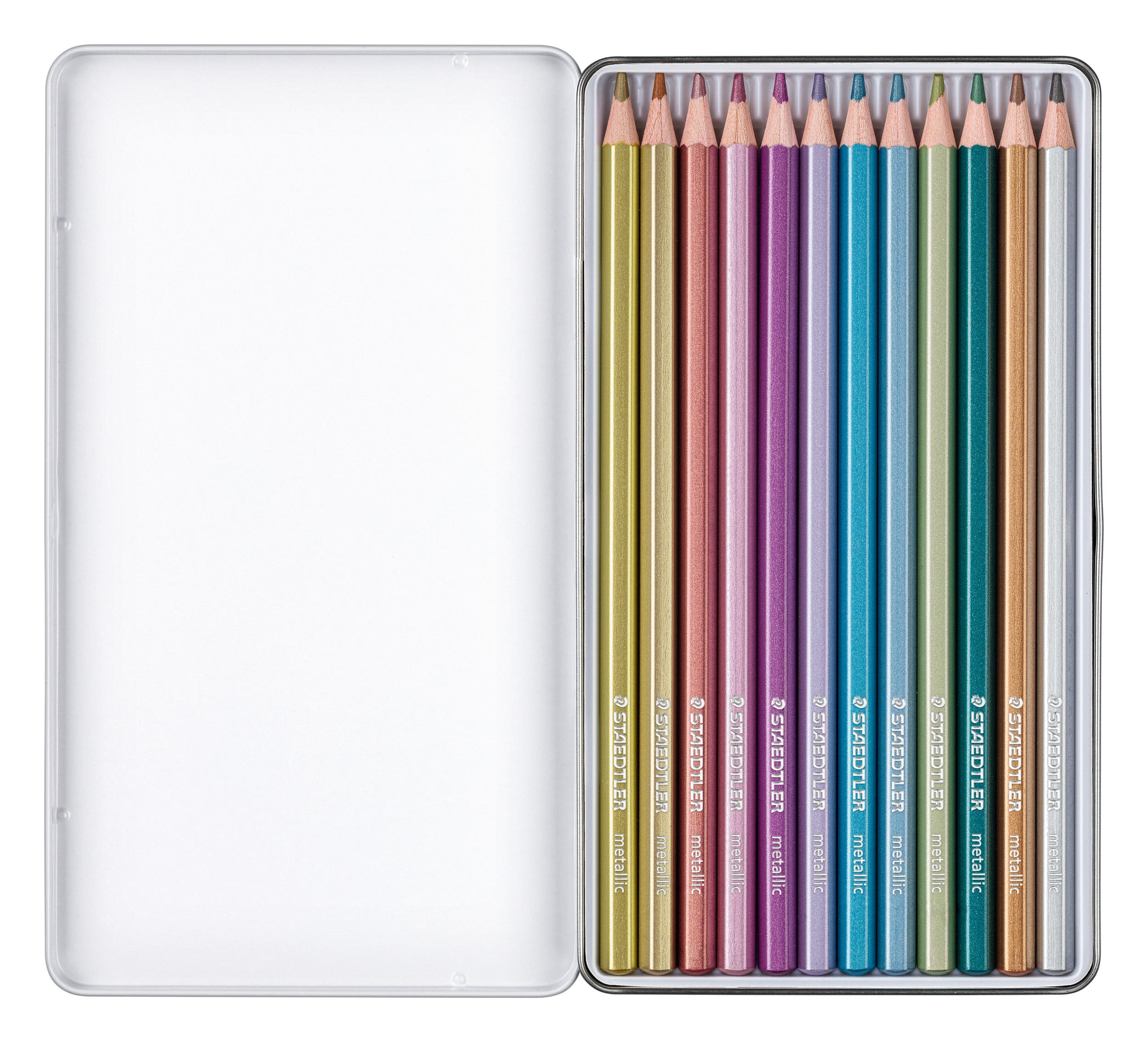 STAEDTLER Design Journey Metallic Colour Pencil Tin