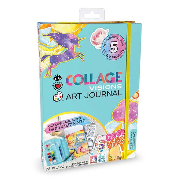 I Heart Art Collage Visions Art Journal Set