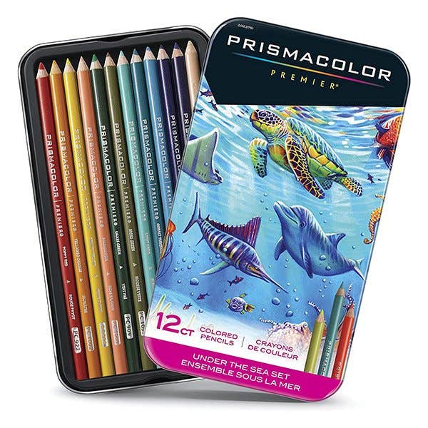 Prismacolor Premier Coloured Pencil Under the Sea Set 12