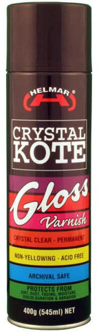 Helmar Crystal Kote Varnish Spray