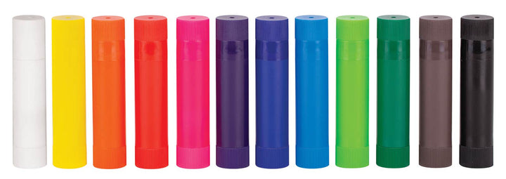 Colour Slicks Paint Sticks Assorted Colours Set 12