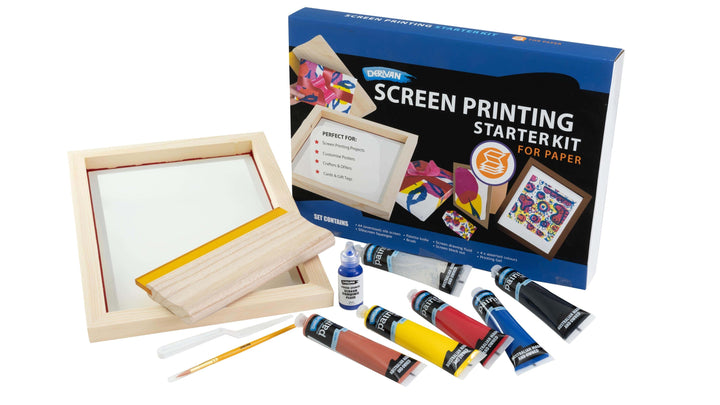 Derivan Silkscreen Paper Starter Kit