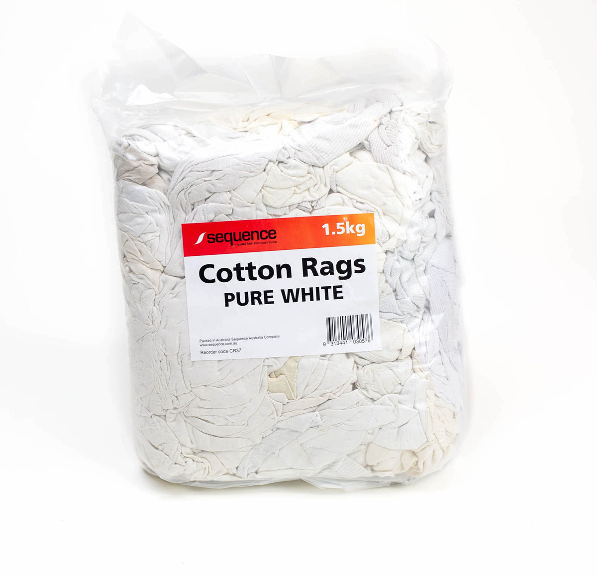 Sequence Pure White Cotton Rags