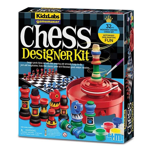 4M Kidzlabs Gamemaker Designer Chess Kit