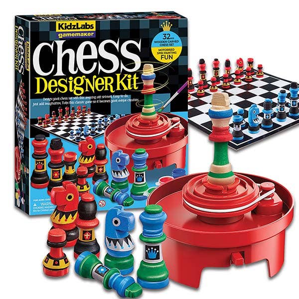 4M Kidzlabs Gamemaker Designer Chess Kit