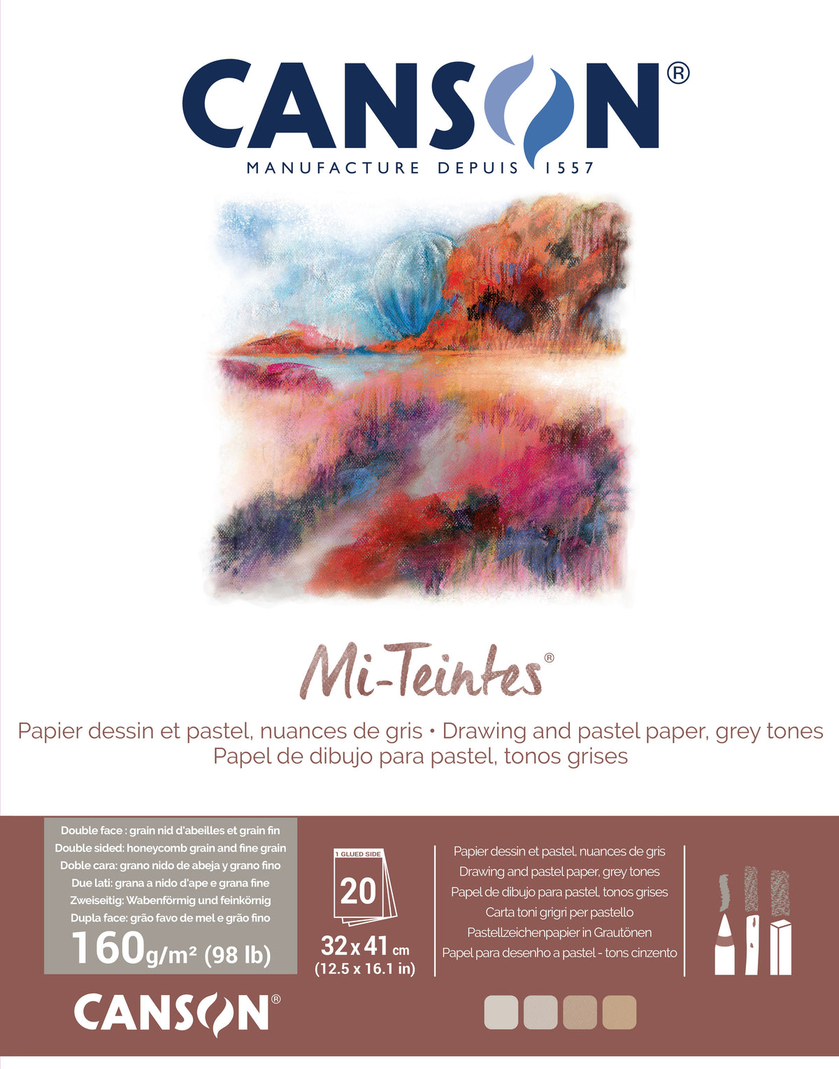 Canson Mi-Teintes Paper Pads